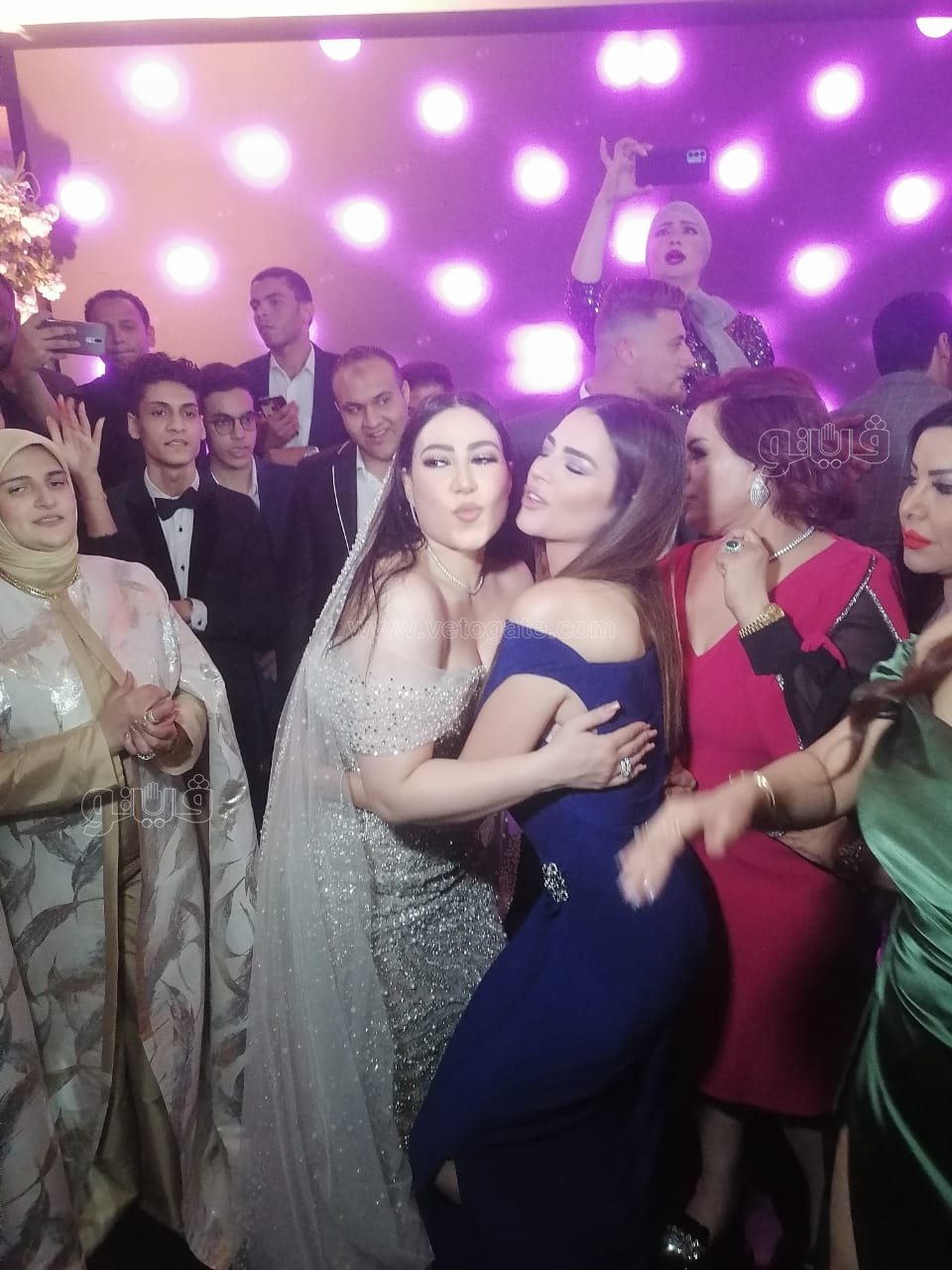 حفل زفاف بوسي بحضور نجوم الفن (17)