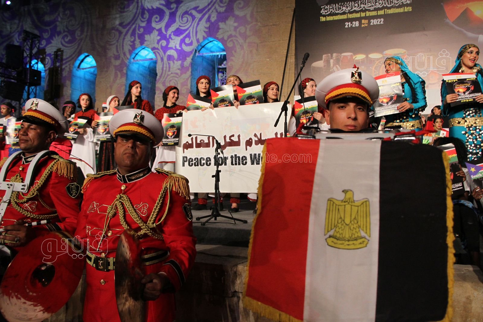 كرنفال مصري عالمي.. حفل ختام مهرجان الطبول للفنون التراثية 2022 (3)