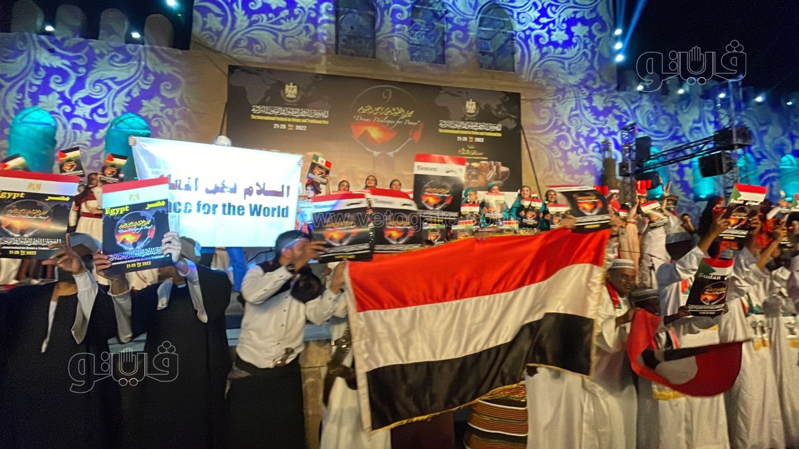 كرنفال مصري عالمي.. حفل ختام مهرجان الطبول للفنون التراثية 2022 (7)