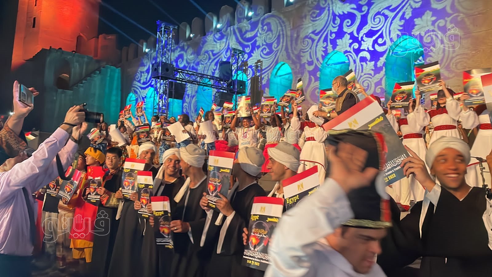 كرنفال مصري عالمي.. حفل ختام مهرجان الطبول للفنون التراثية 2022 (18)