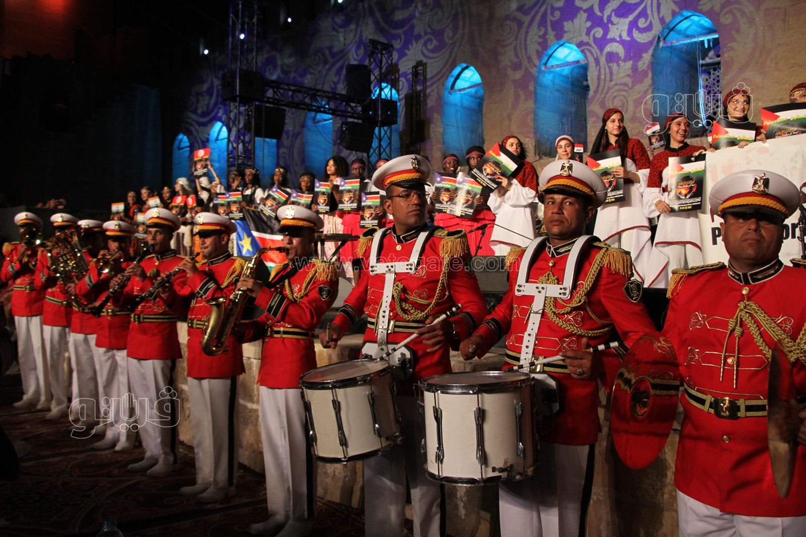 كرنفال مصري عالمي.. حفل ختام مهرجان الطبول للفنون التراثية 2022 (19)