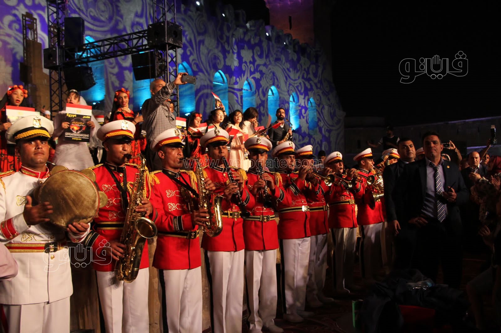 كرنفال مصري عالمي.. حفل ختام مهرجان الطبول للفنون التراثية 2022 (21)