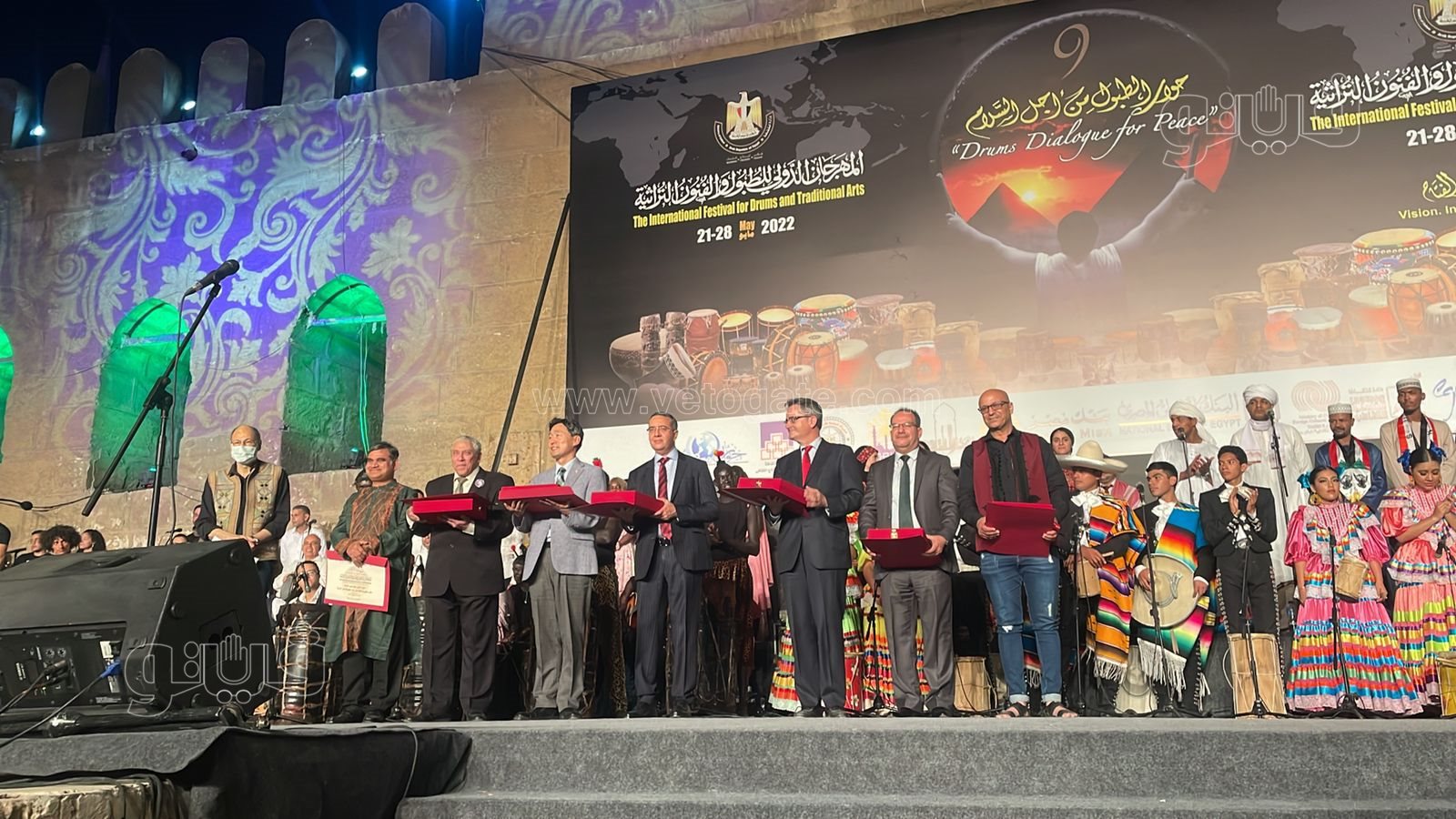 تكريمات خاصة بختام الدورة التاسعة للمهرجان الدولي للطبول (3)