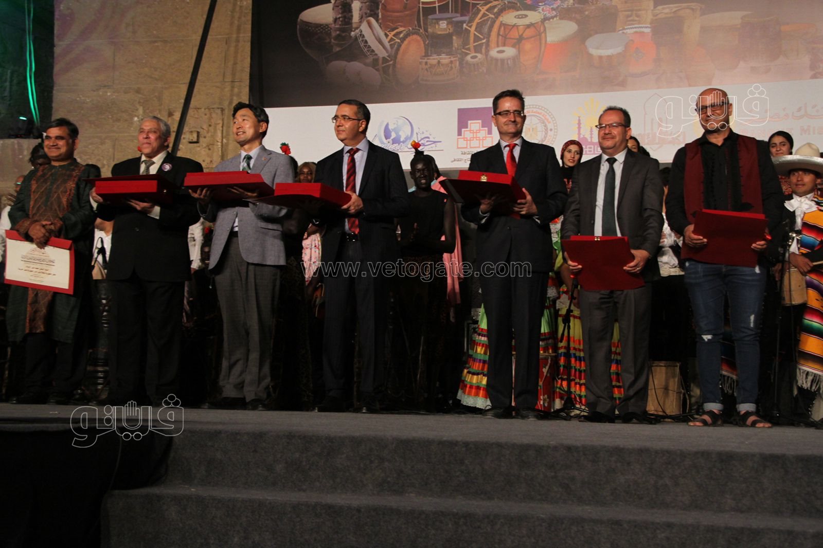 تكريمات خاصة بختام الدورة التاسعة للمهرجان الدولي للطبول (12)