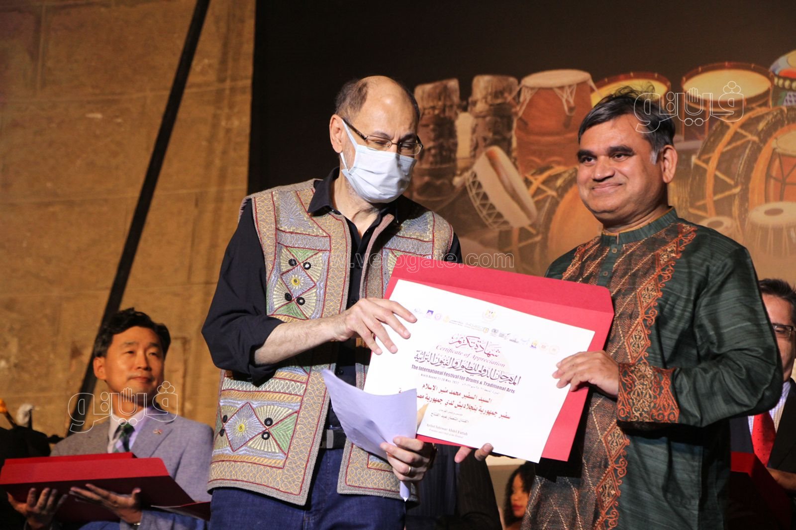 تكريمات خاصة بختام الدورة التاسعة للمهرجان الدولي للطبول (16)