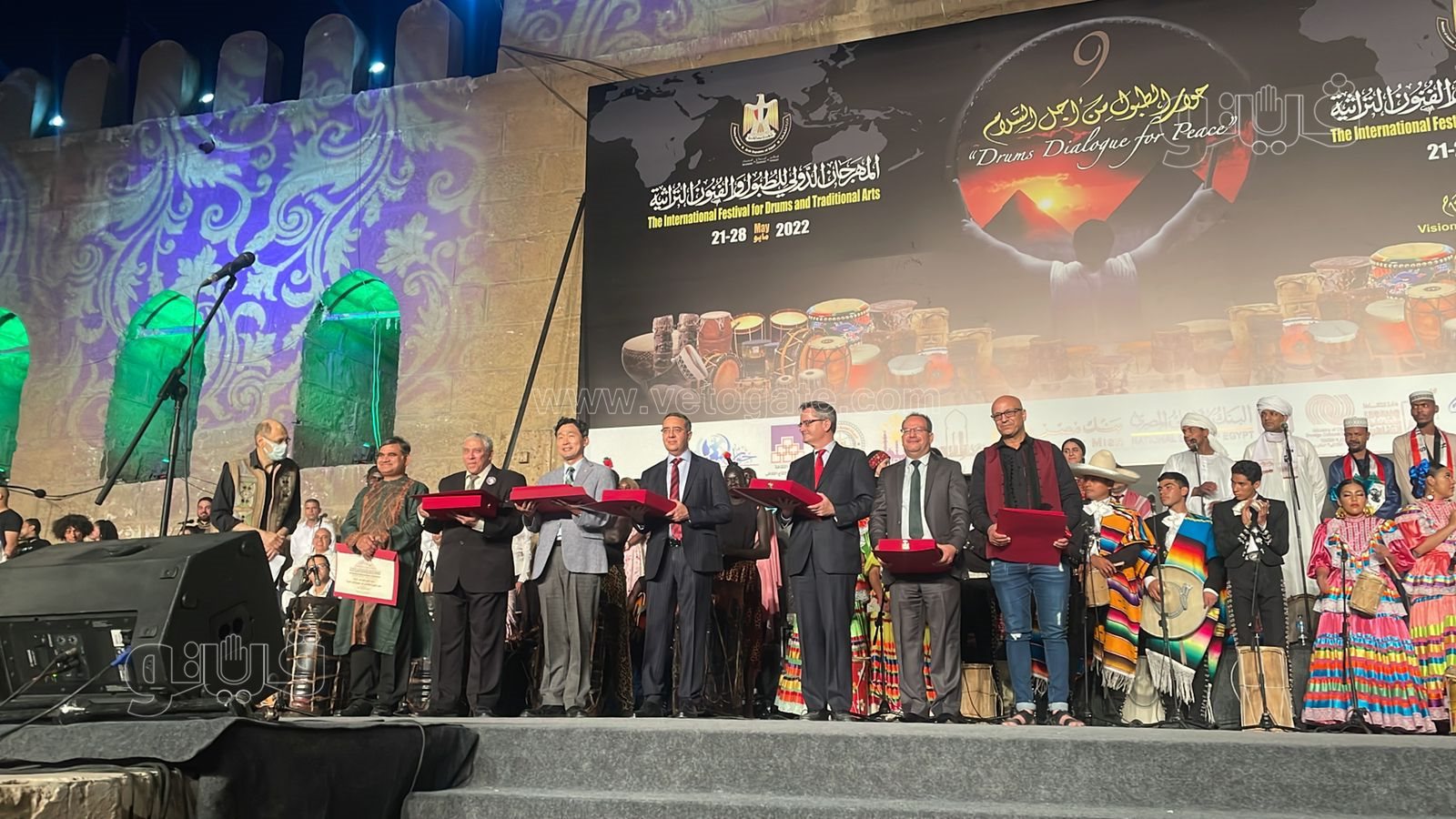 تكريمات خاصة بختام الدورة التاسعة للمهرجان الدولي للطبول (19)