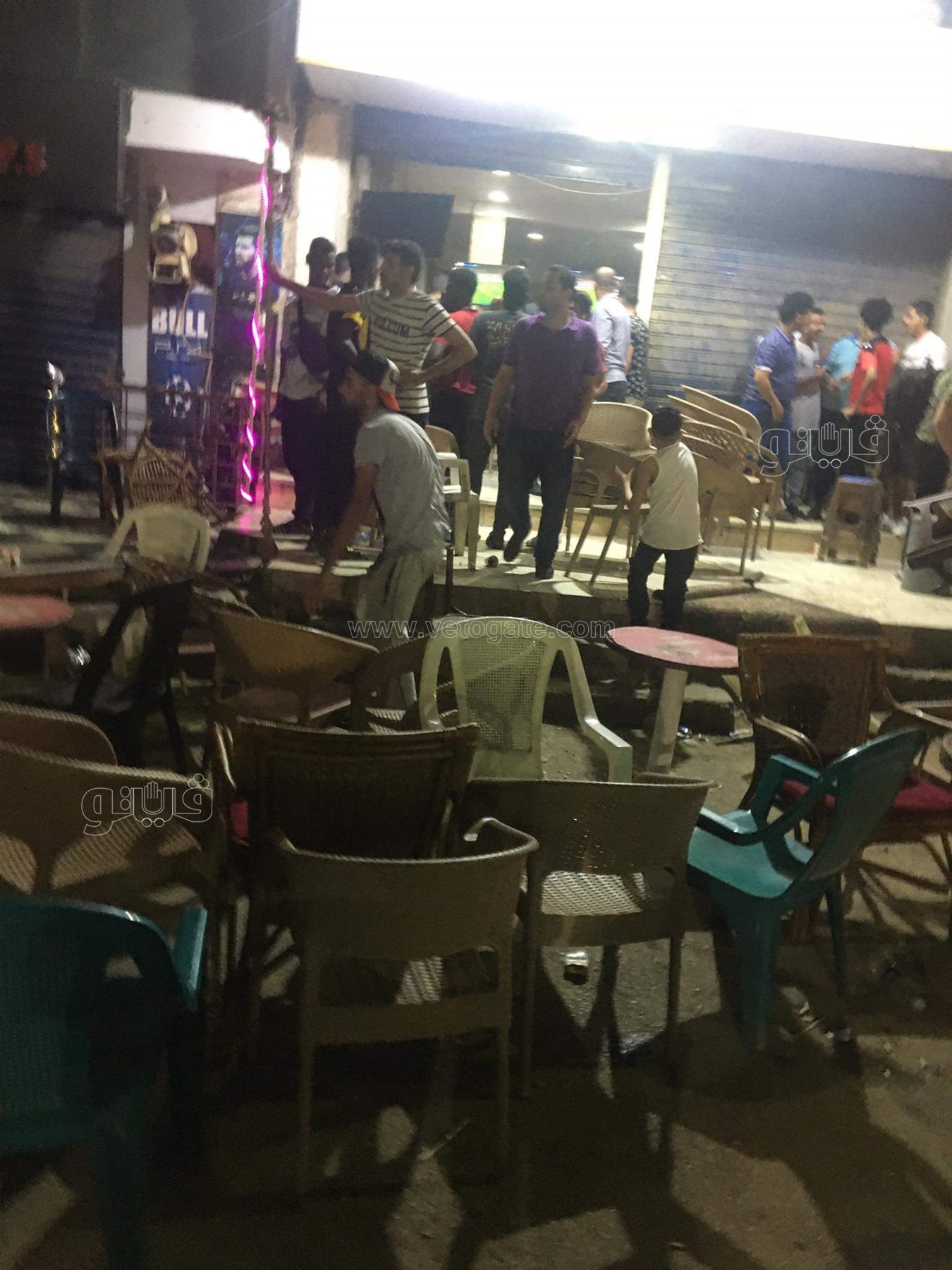 مشاجرة بين جماهير ليفربول وريال مدريد (1)