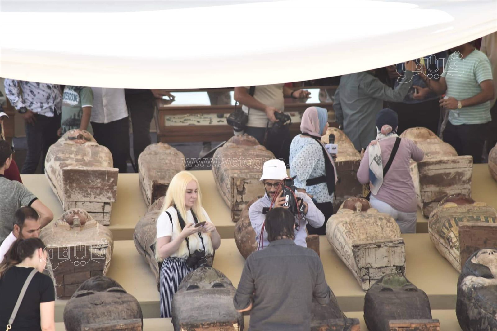 خبيئة تماثيل برونزية بسقارة (8)