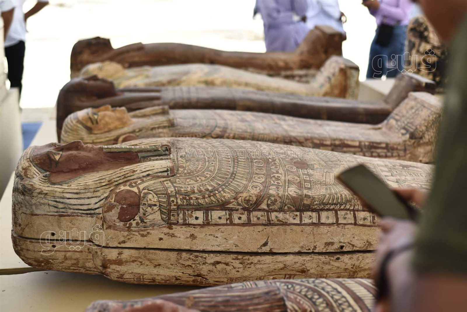 خبيئة تماثيل برونزية بسقارة (11)