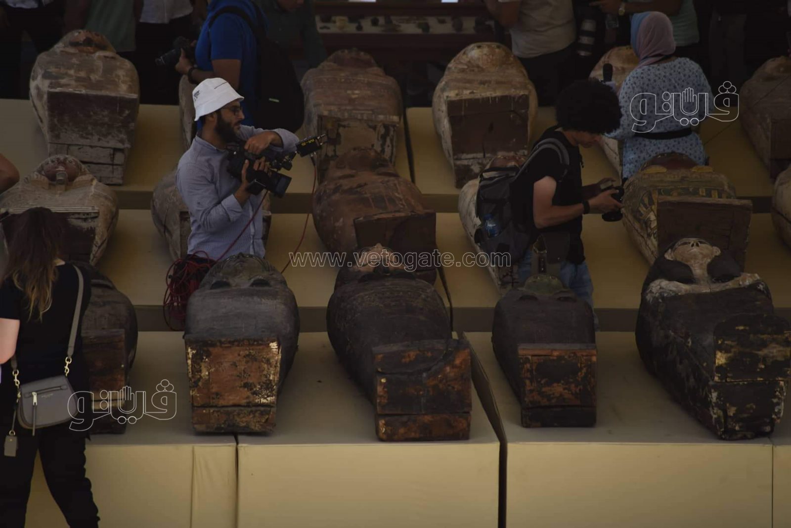 خبيئة تماثيل برونزية بسقارة (15)