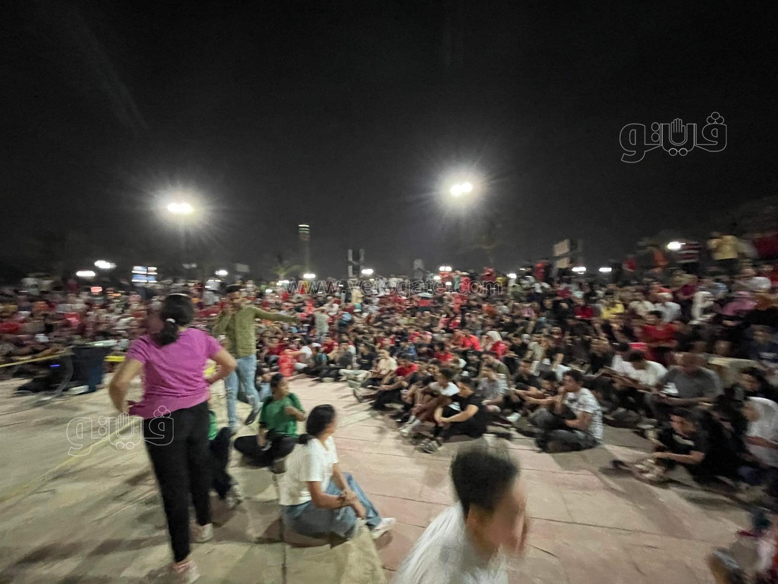 جماهير الأهلي بمركز شباب الجزير (6)