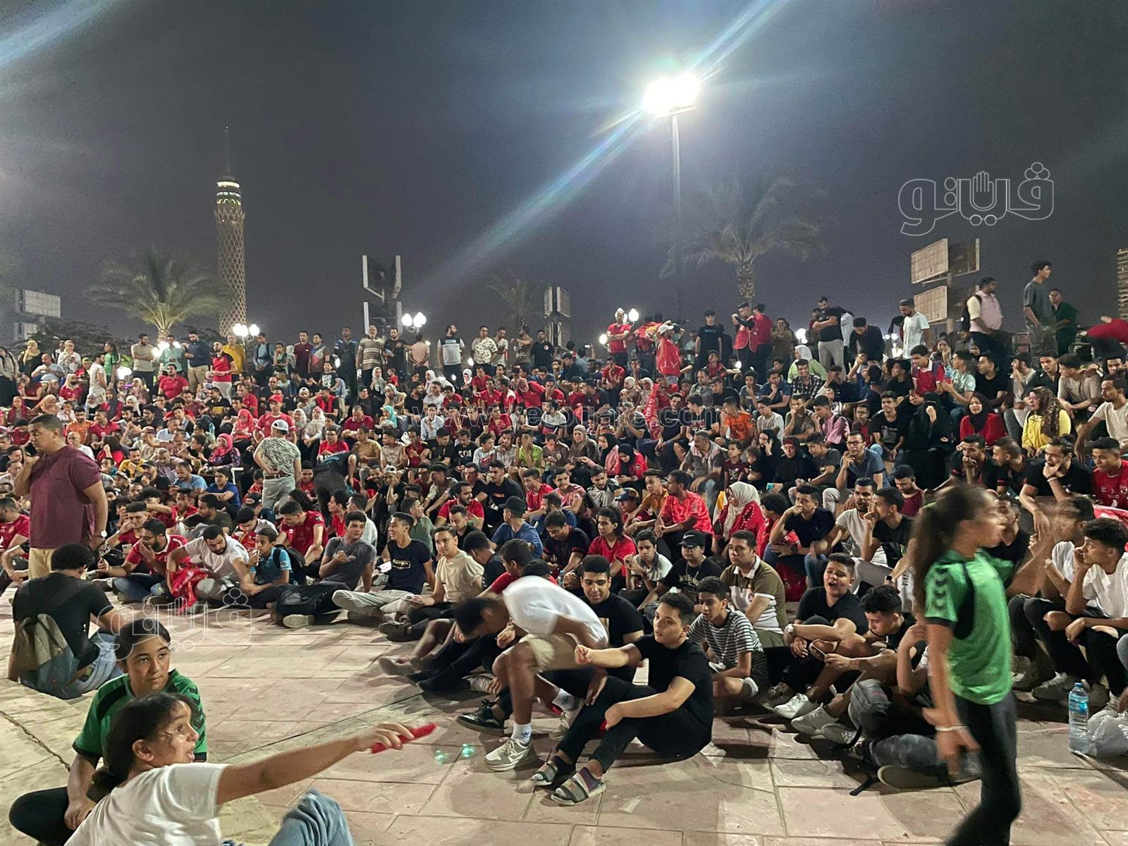 جماهير الأهلي بمركز شباب الجزير (14)