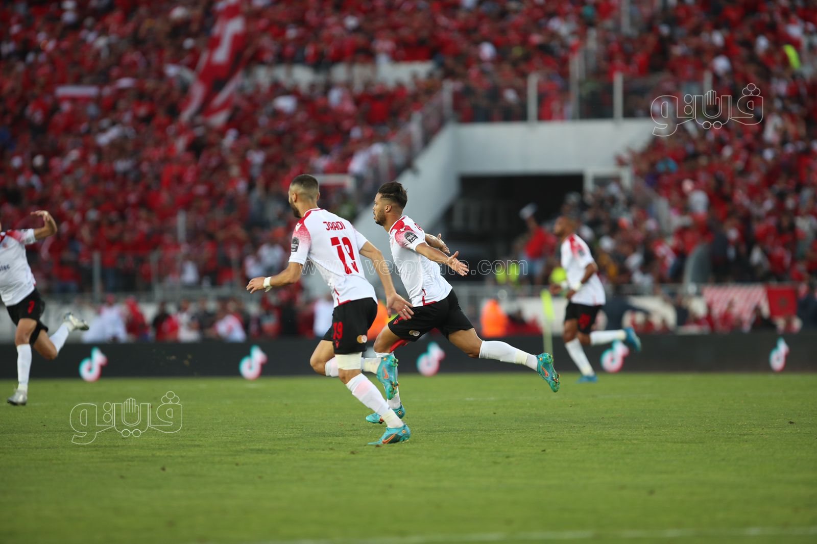 زهير المترجي يسجل الهدف الأول للوداد في مرمى الأهلي (5)