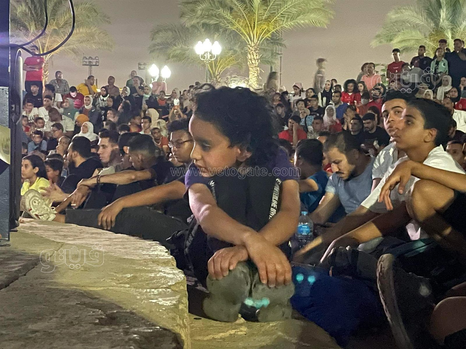 رد فعل جمهور الأهلي بعد الهدف الأول للوداد (3)