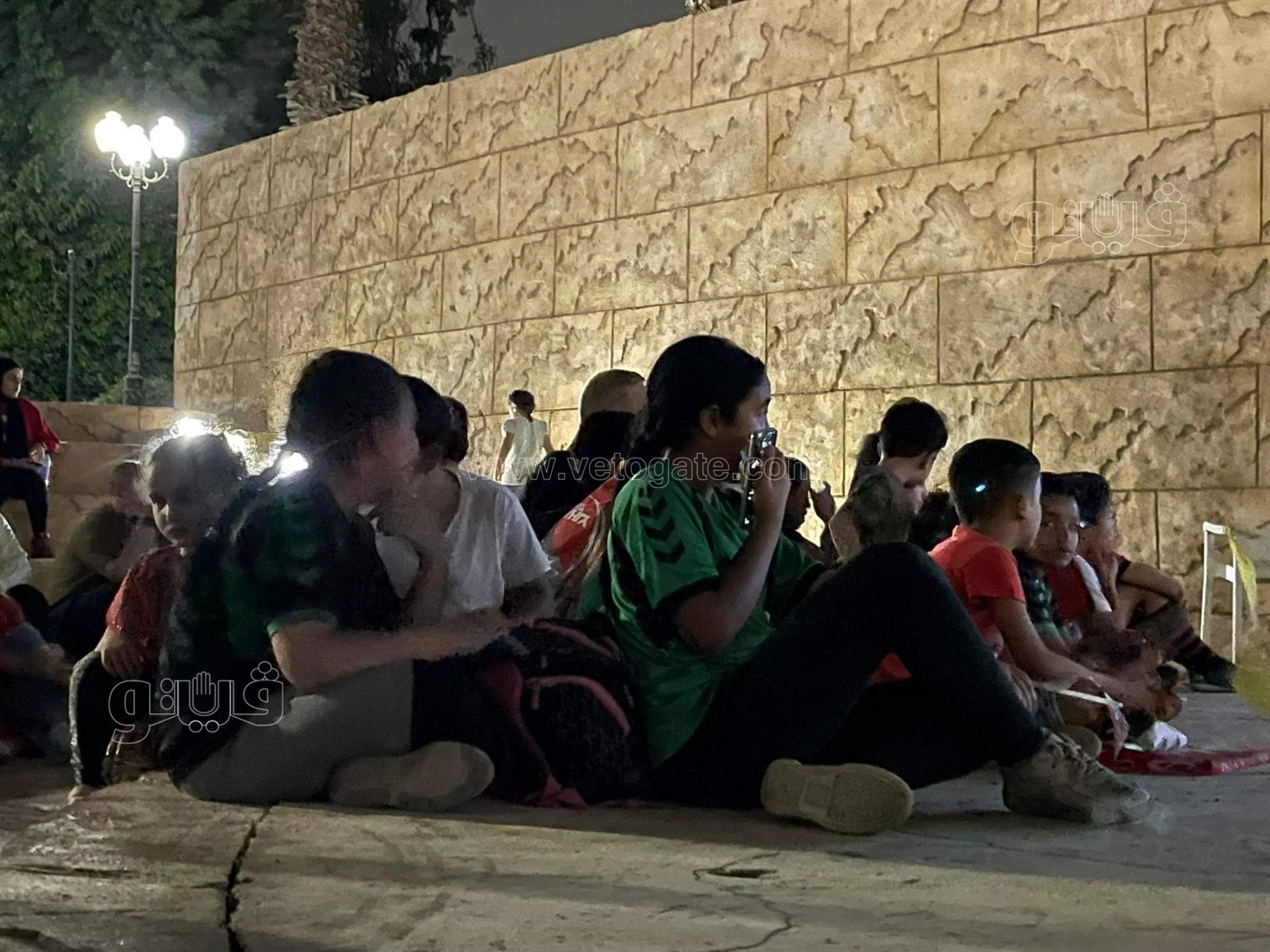 رد فعل جمهور الأهلي بعد الهدف الأول للوداد (4)