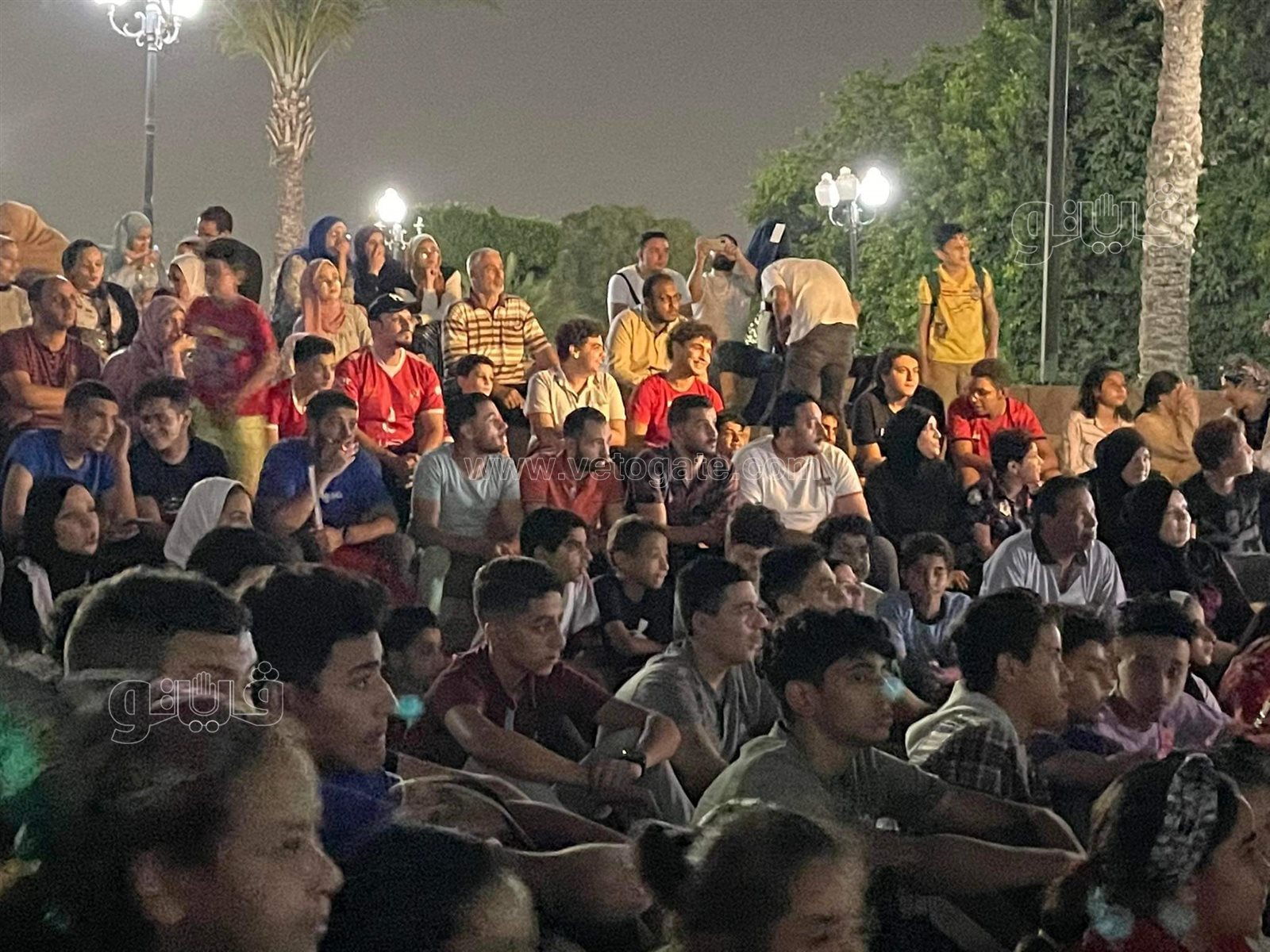 رد فعل جمهور الأهلي بعد الهدف الأول للوداد (8)