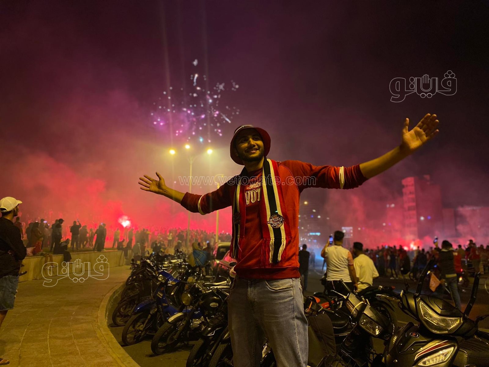 إحتفالات جماهير الوداد (1)