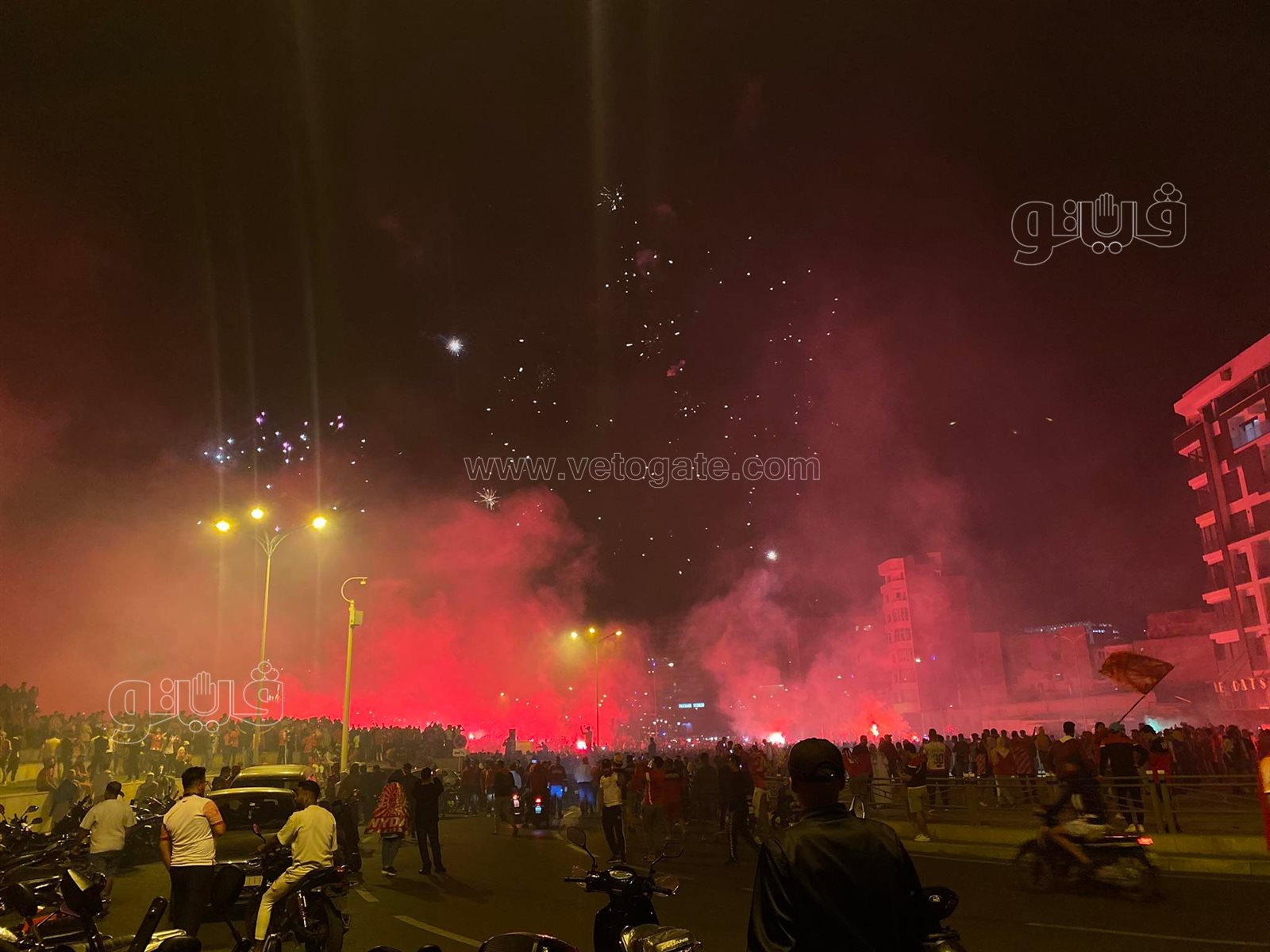 إحتفالات جماهير الوداد (3)