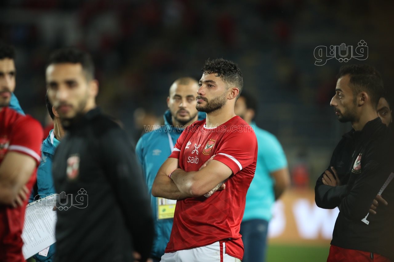 حزن فريق الأهلي بعد الخسارة أمام الوداد (9)