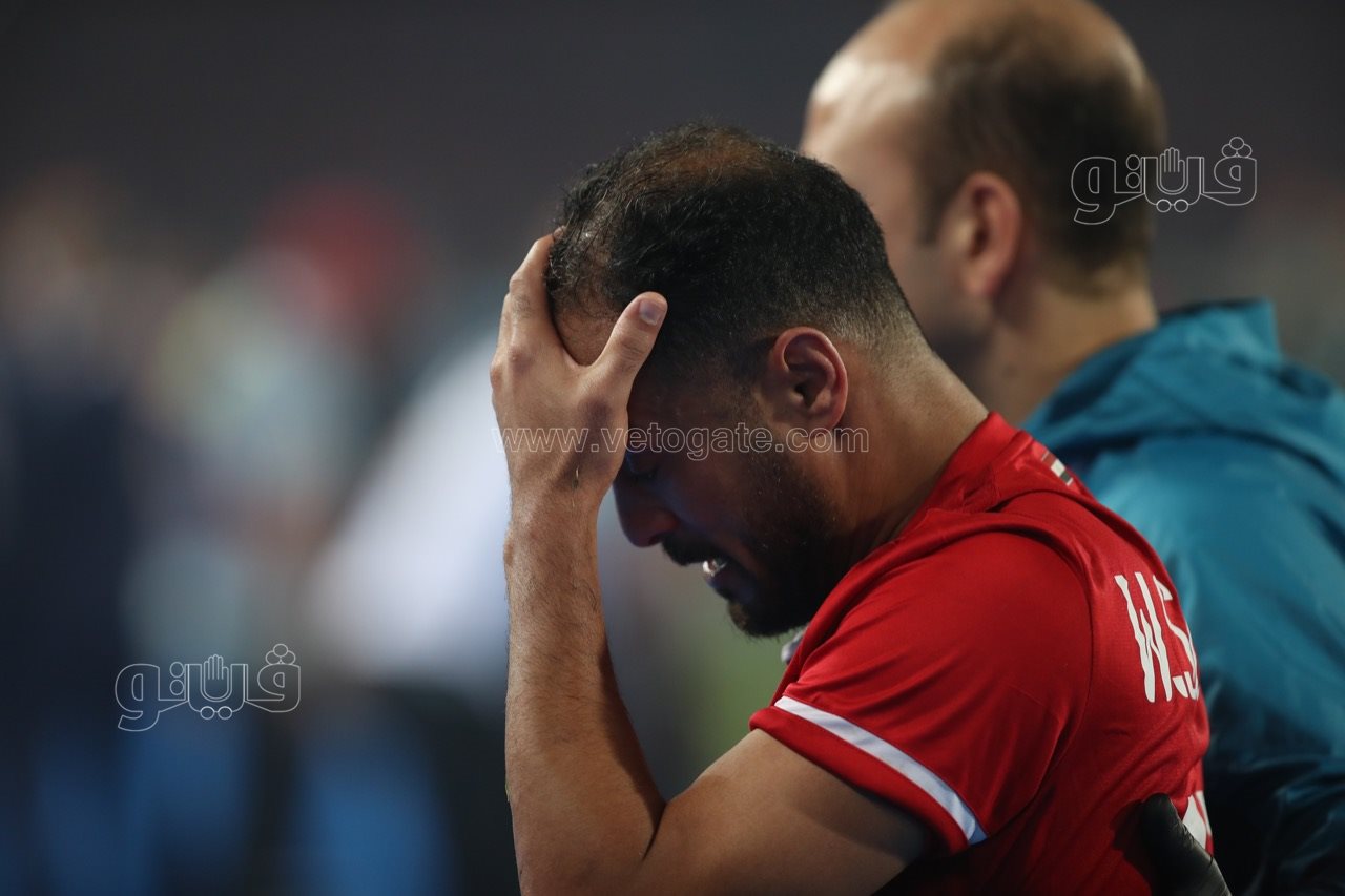 حزن فريق الأهلي بعد الخسارة أمام الوداد (10)