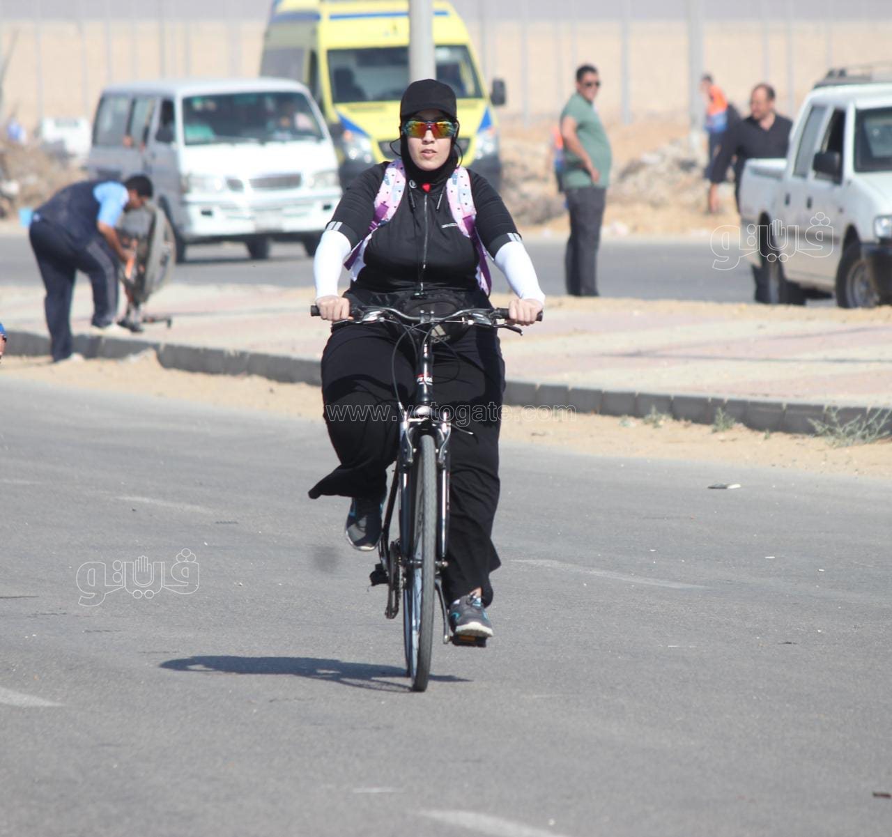 احتفالية باليوم العالمي للدراجات في العاصمة الإدارية (4)