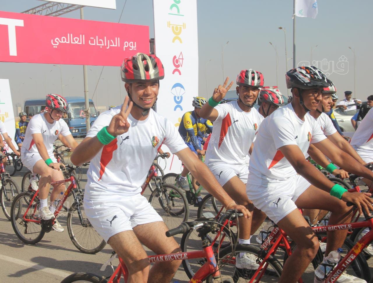 احتفالية باليوم العالمي للدراجات في العاصمة الإدارية (6)