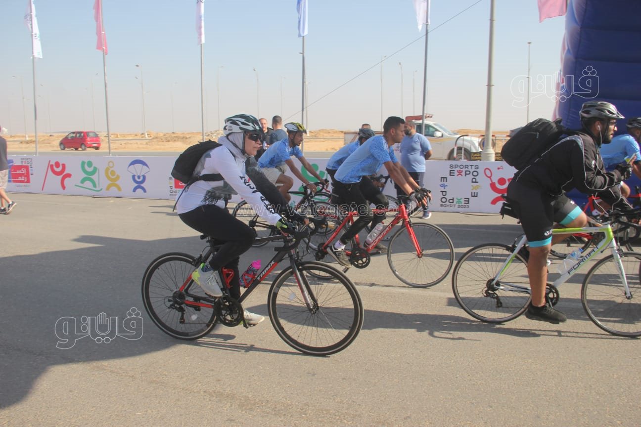 احتفالية باليوم العالمي للدراجات في العاصمة الإدارية (13)
