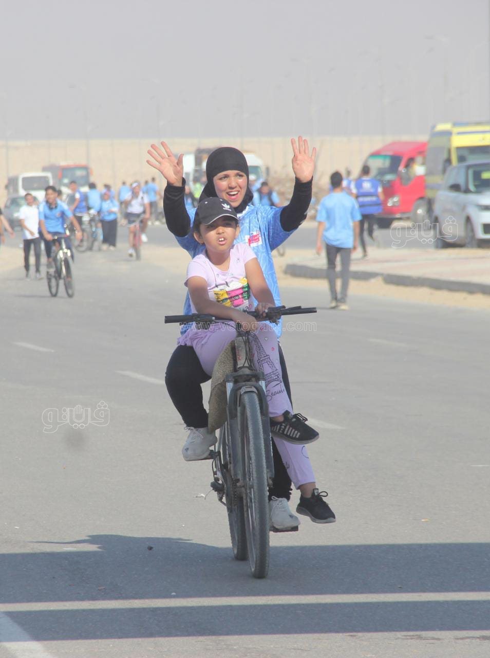 احتفالية باليوم العالمي للدراجات في العاصمة الإدارية (14)