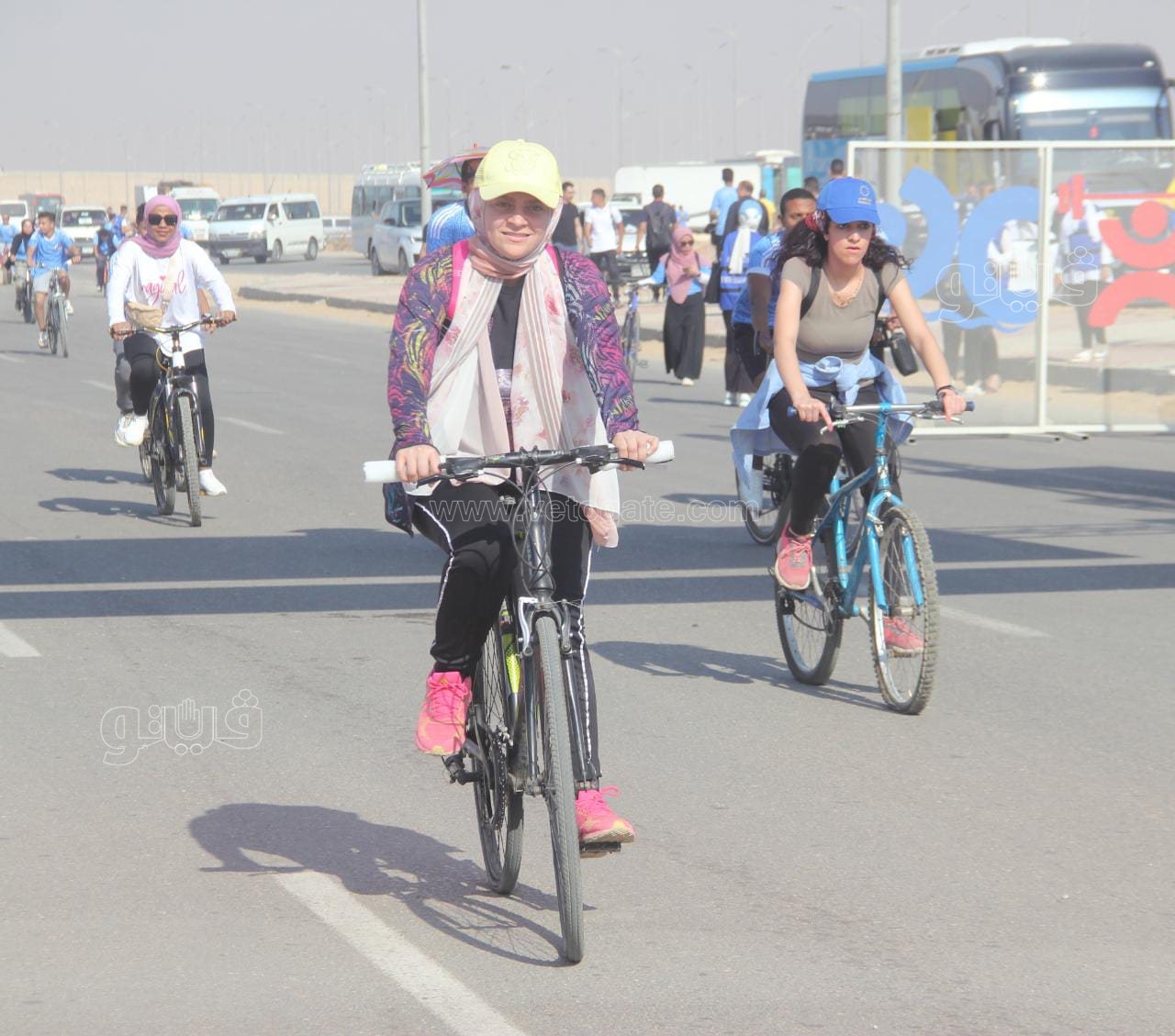 احتفالية باليوم العالمي للدراجات في العاصمة الإدارية (15)