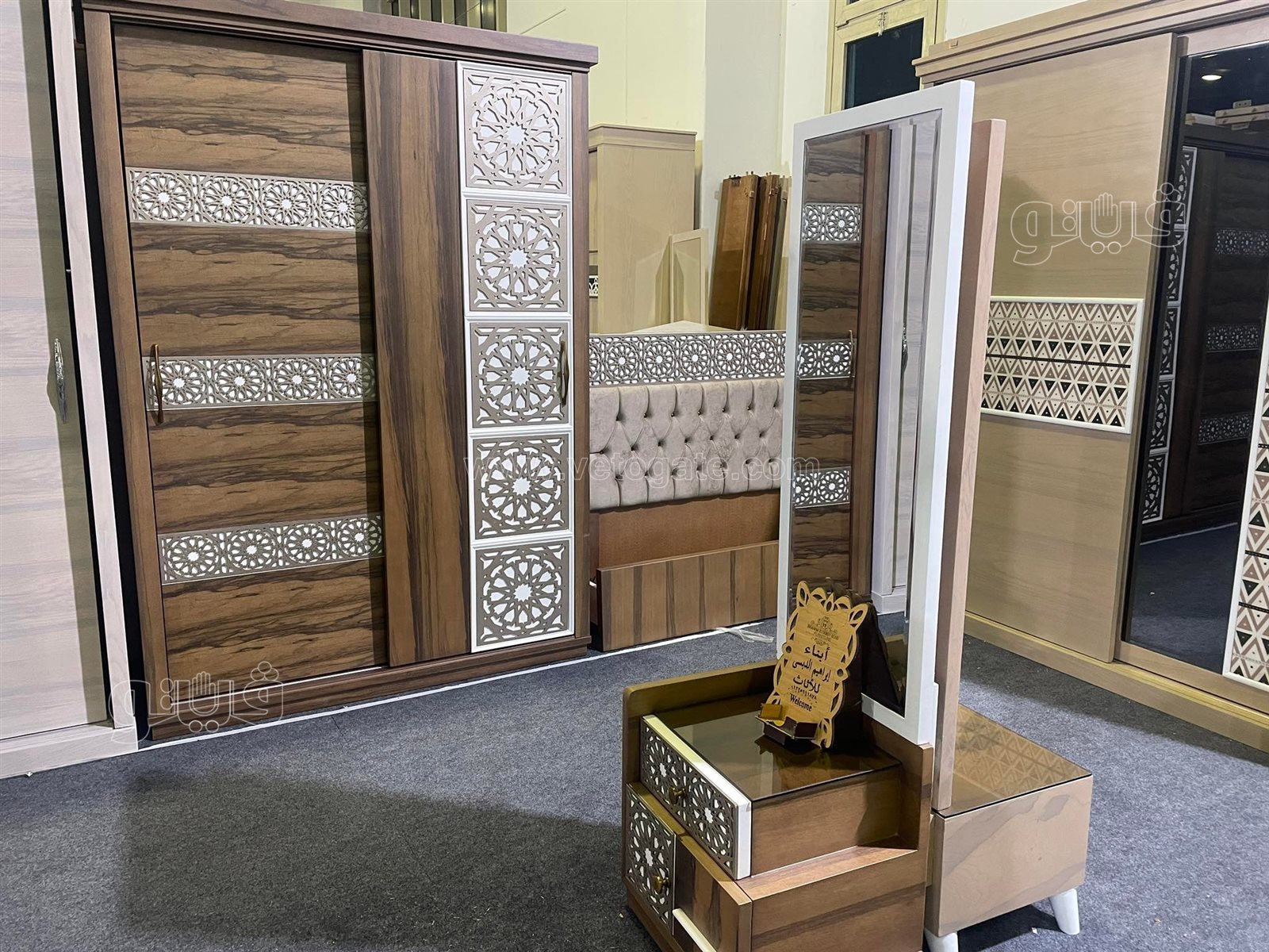  فعاليات معرض صنع فى دمياط للأثاث (1)