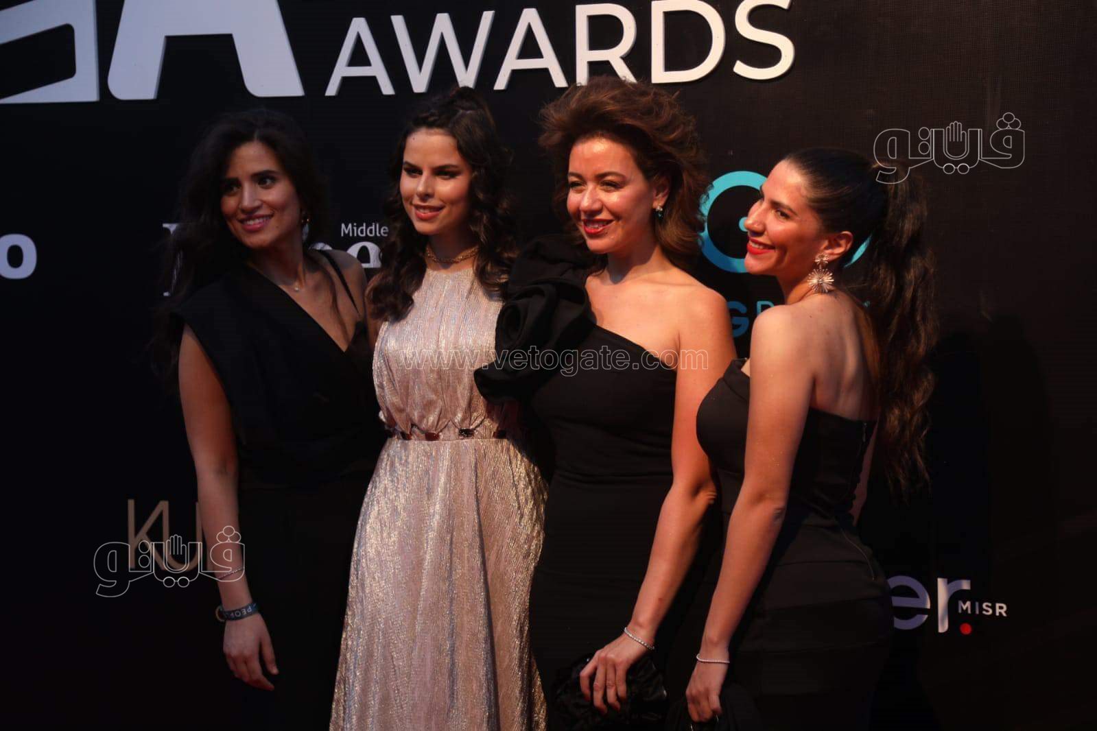 نجيب وسميح ساويرس والمشاط  في حفل إعلان جوائز ريادة الأعمال EEA (19)