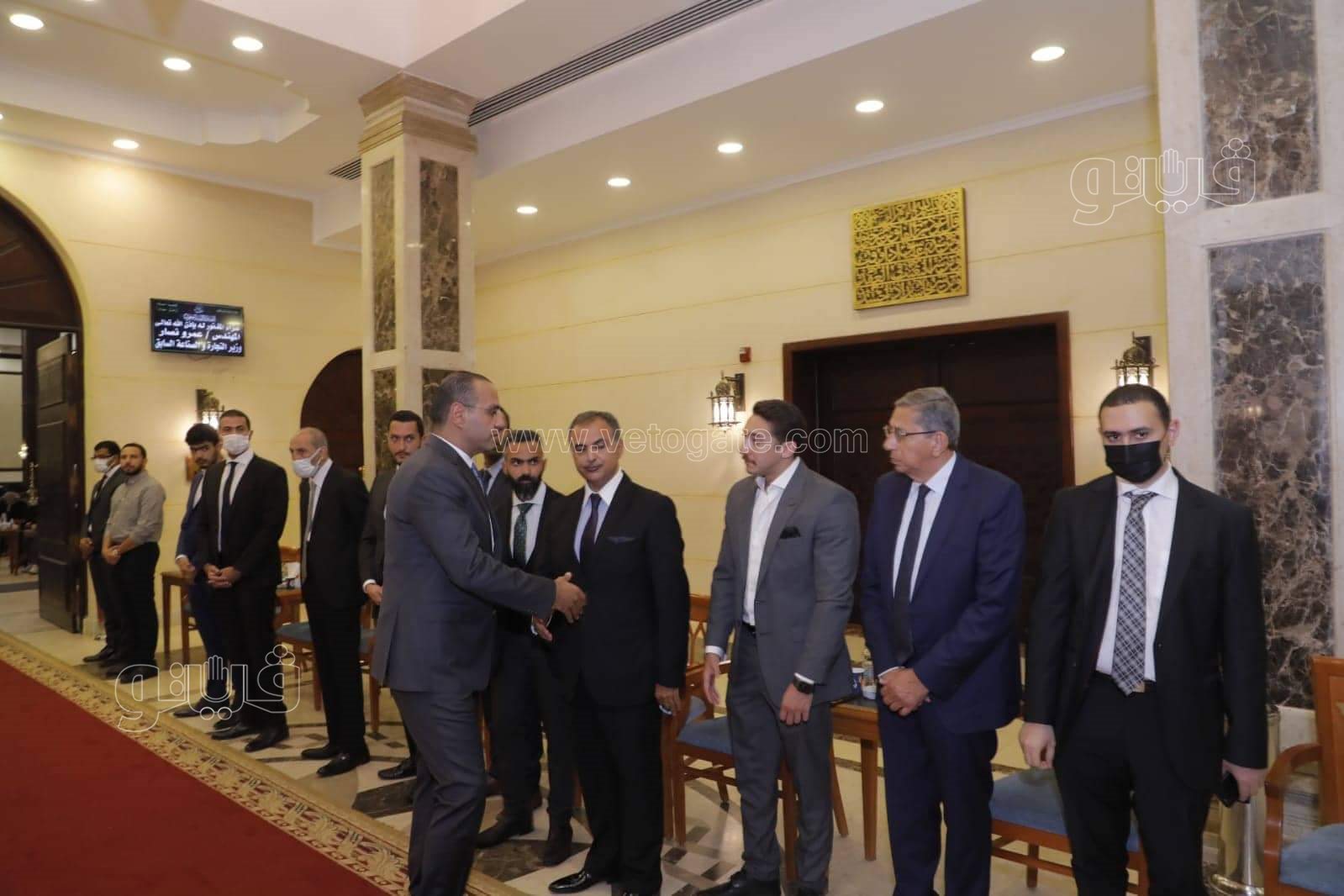  عزاء وزير الصناعة الأسبق (9)