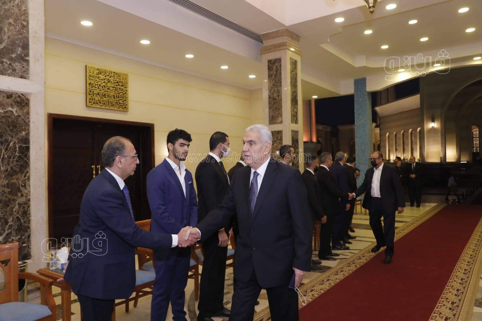  عزاء وزير الصناعة الأسبق (5)