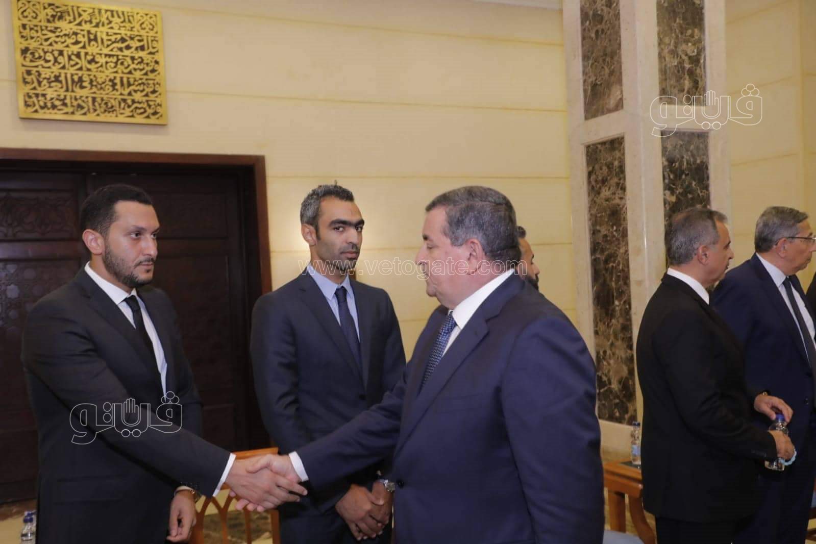  عزاء وزير الصناعة الأسبق (8)