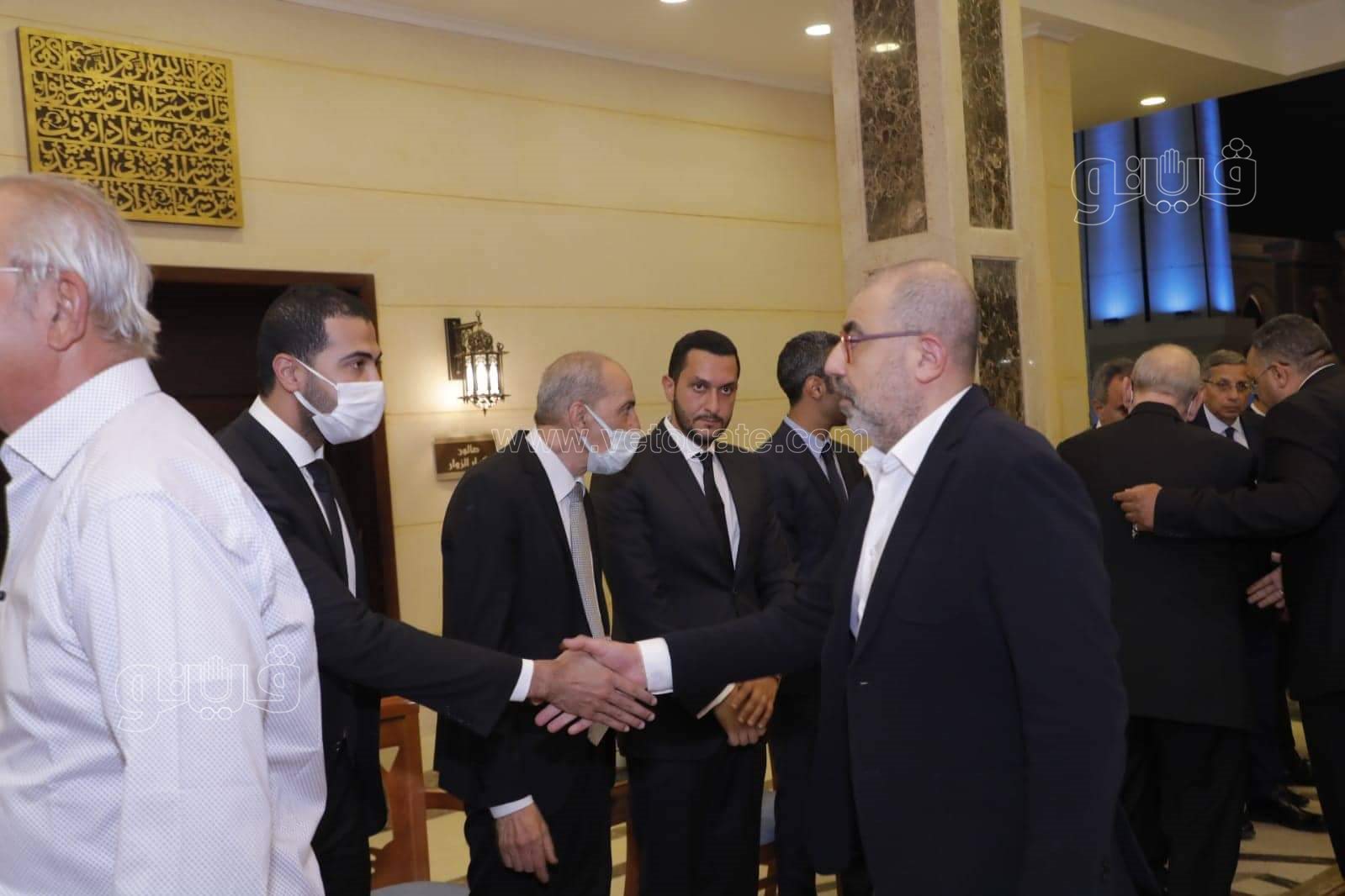  عزاء وزير الصناعة الأسبق (12)