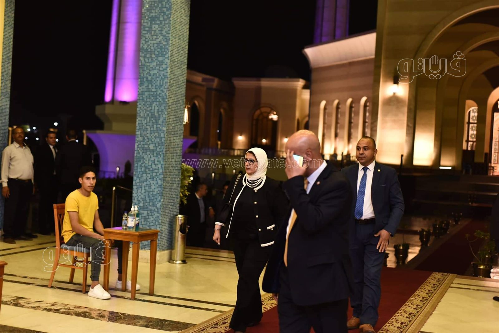 عزاء وزير الصناعة الأسبق (9)