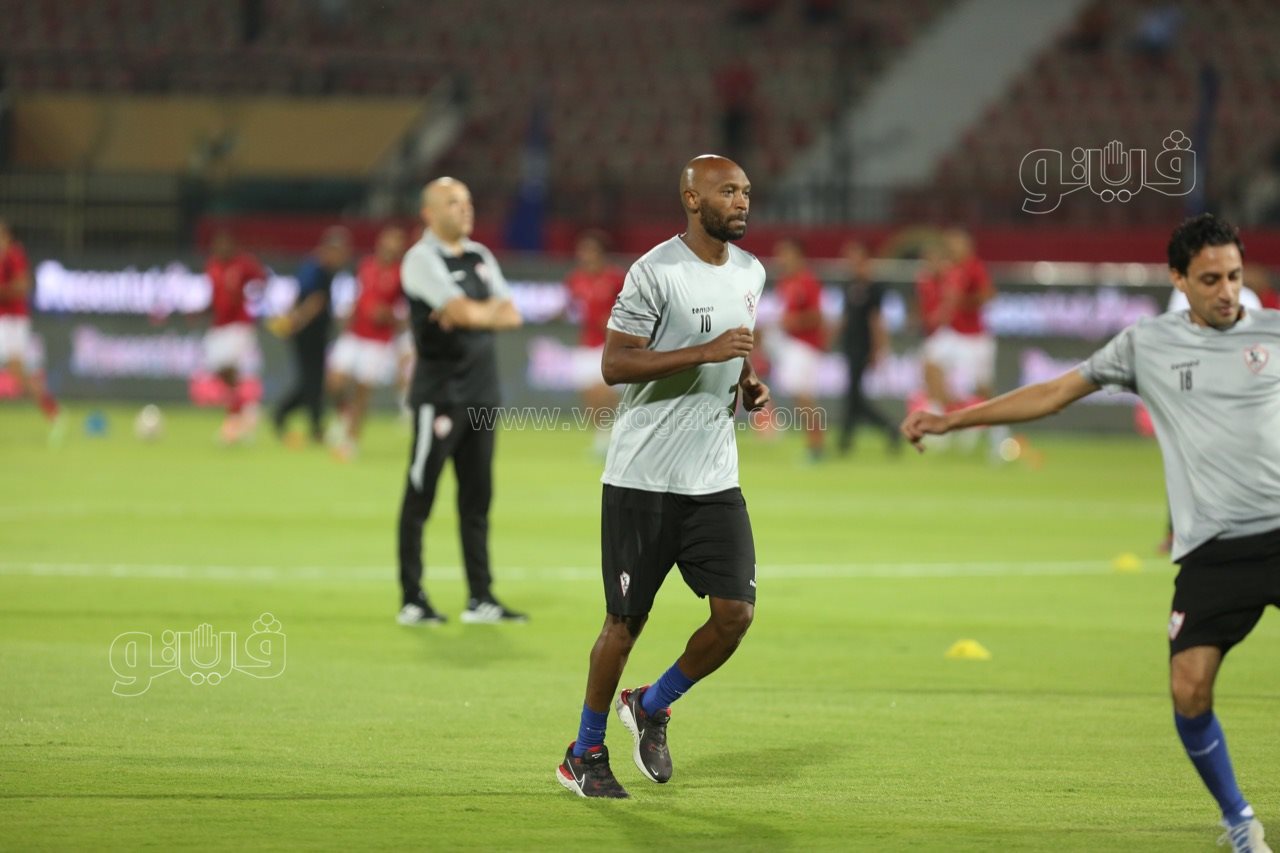 تحية خاصة من جماهير الزمالك لشيكابالا قبل مواجهة الأهلي (1)