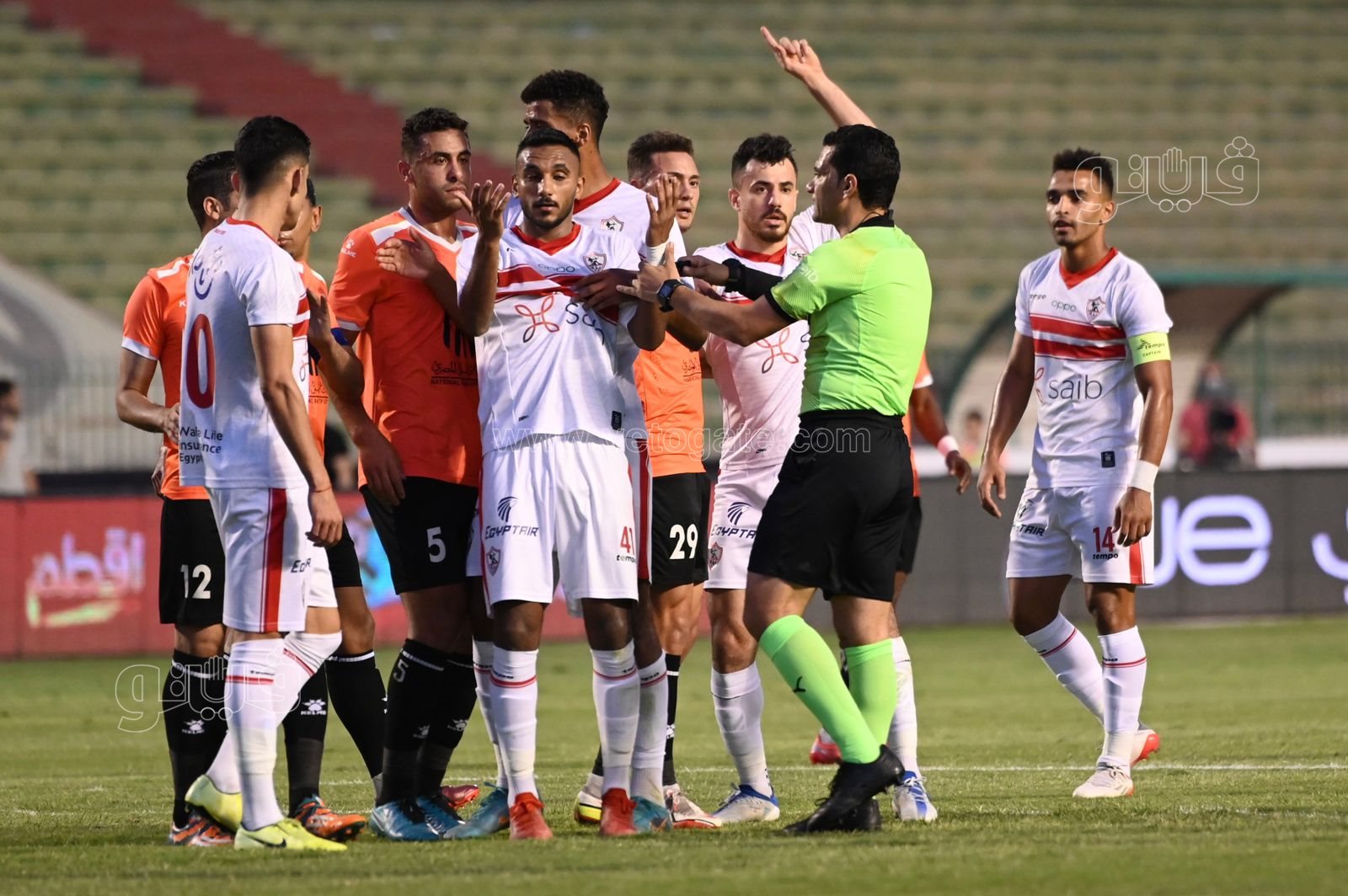 مباراة الزمالك والبنك الأهلي (11)