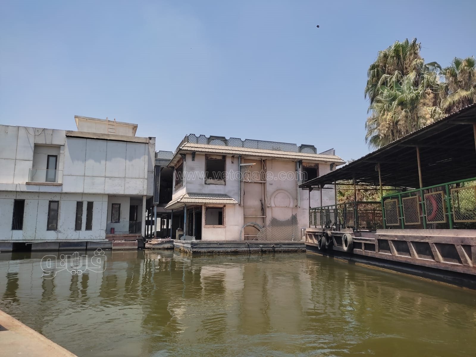 ازالة اكثر من 15 عائمة على نيل القاهرة (4)