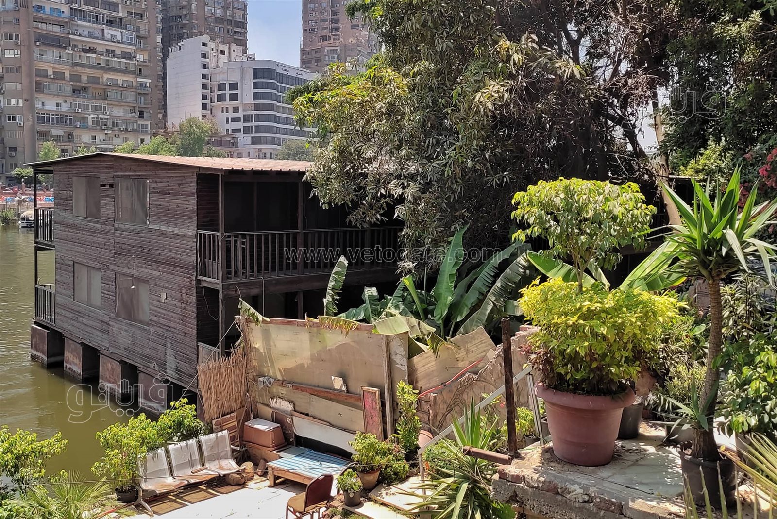 ازالة اكثر من 15 عائمة على نيل القاهرة (14)