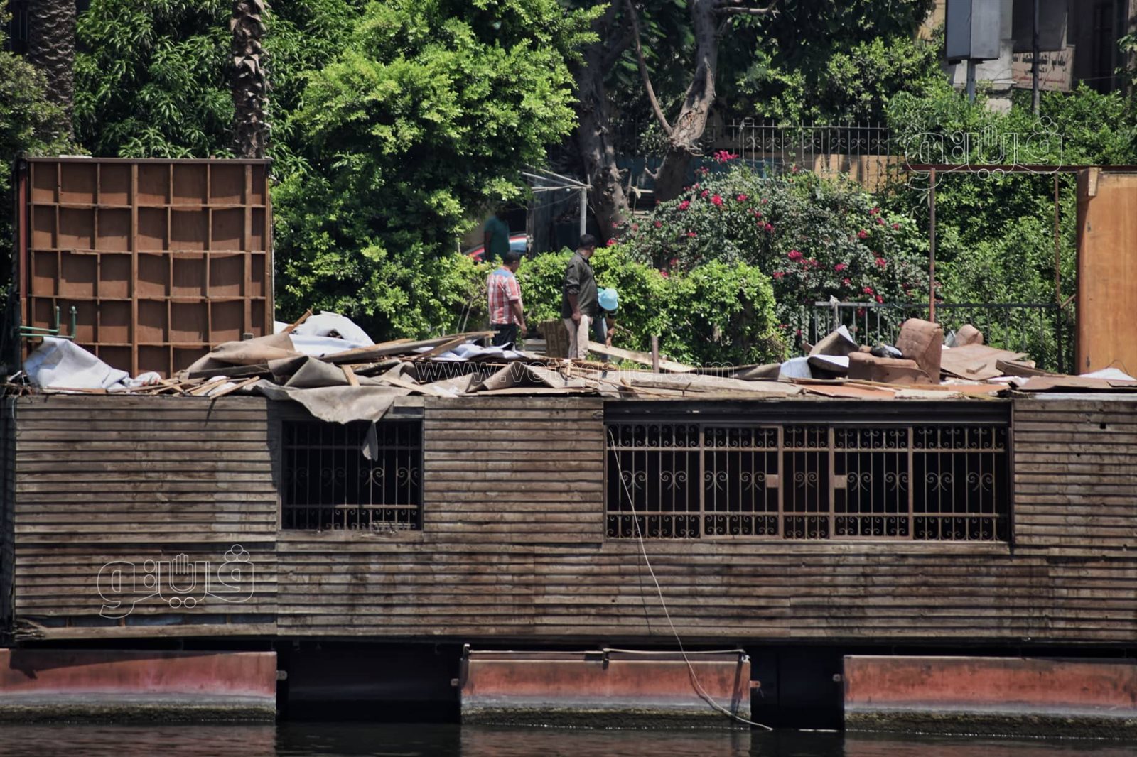 ازالة اكثر من 15 عائمة على نيل القاهرة (22)