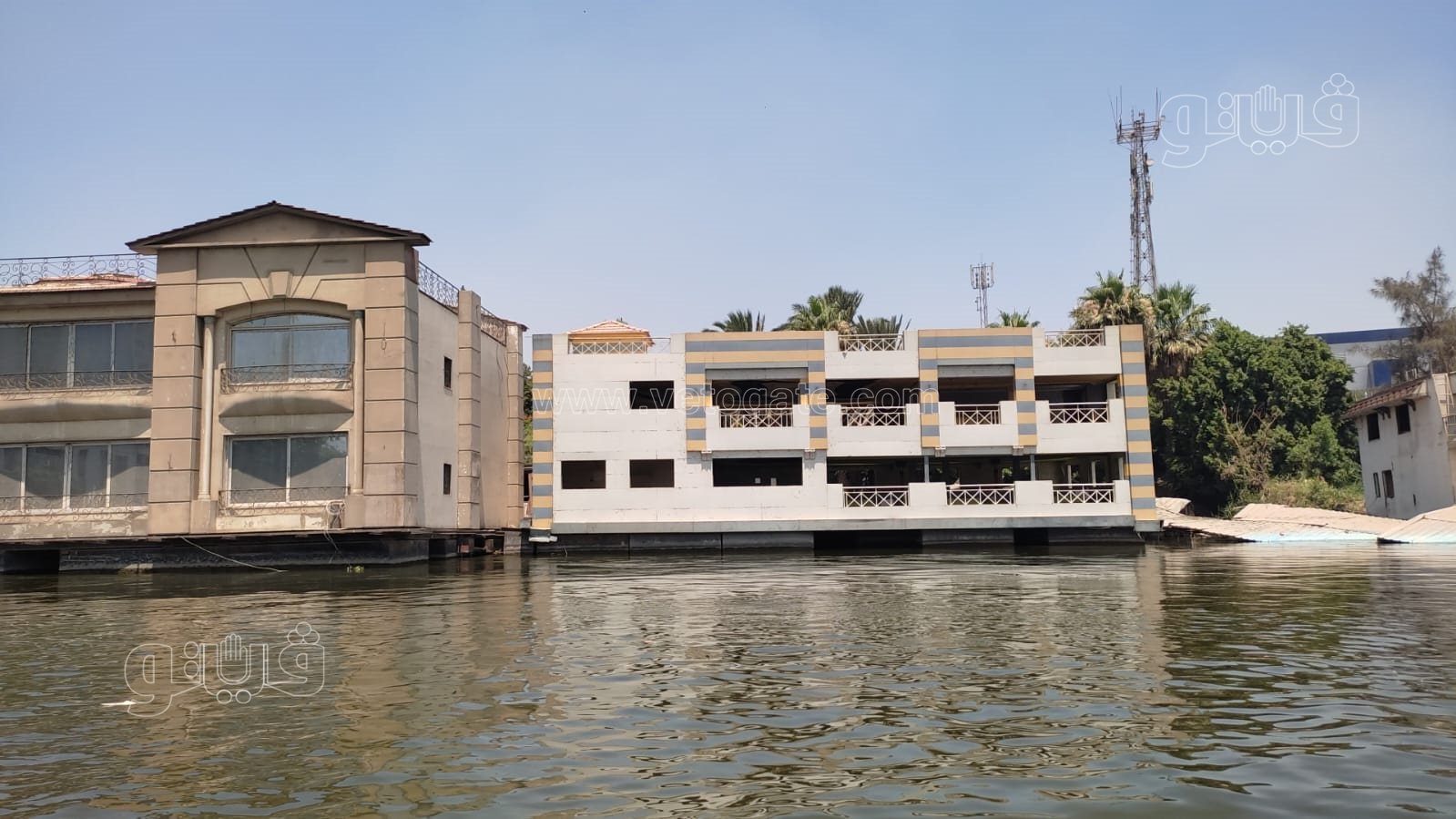 ازالة اكثر من 15 عائمة على نيل القاهرة (36)