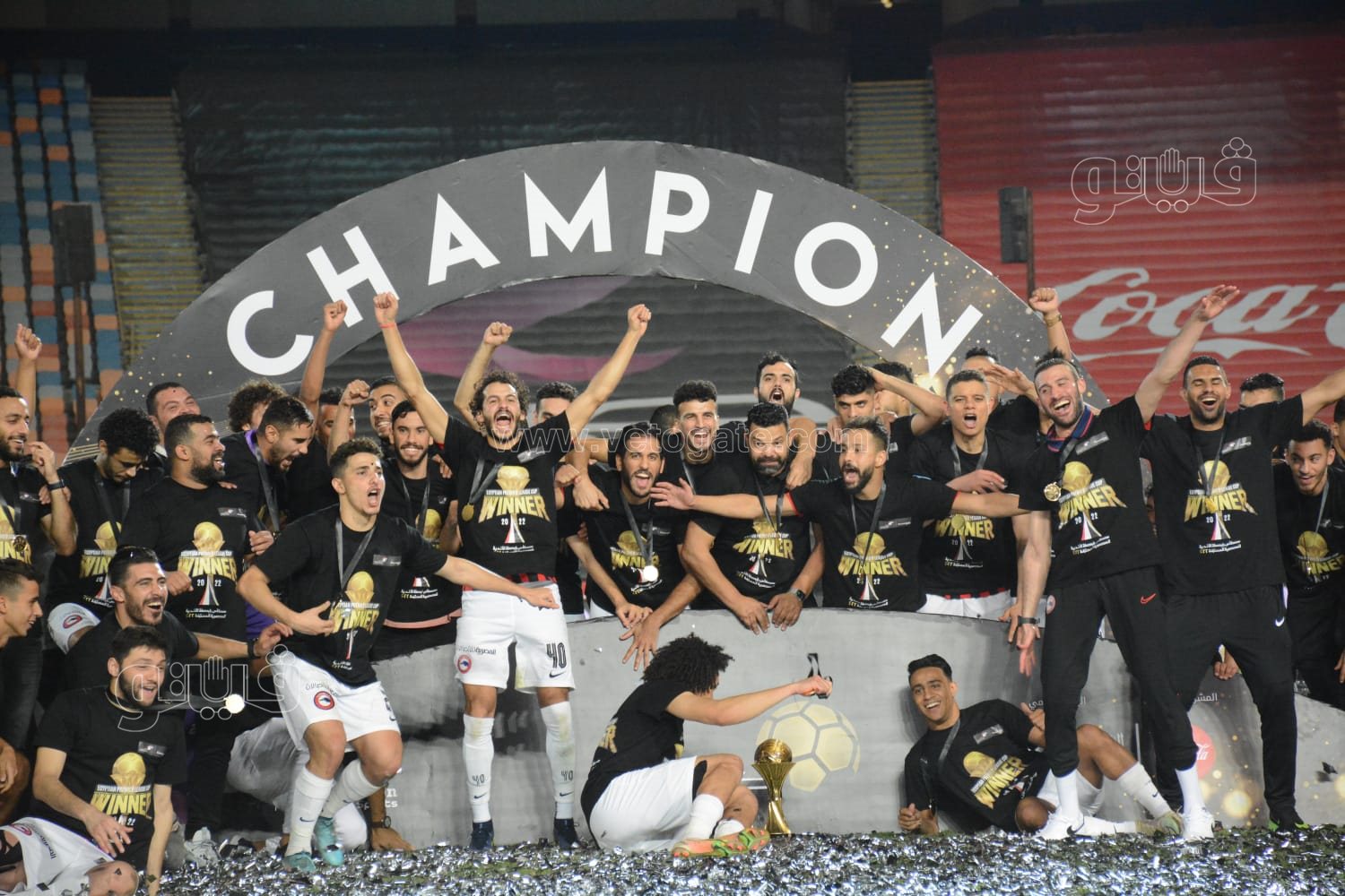 فيوتشر بطلا لكأس الرابطة 2022 في نسختها الأولى بخماسية في شباك غزل المحلة  (1)