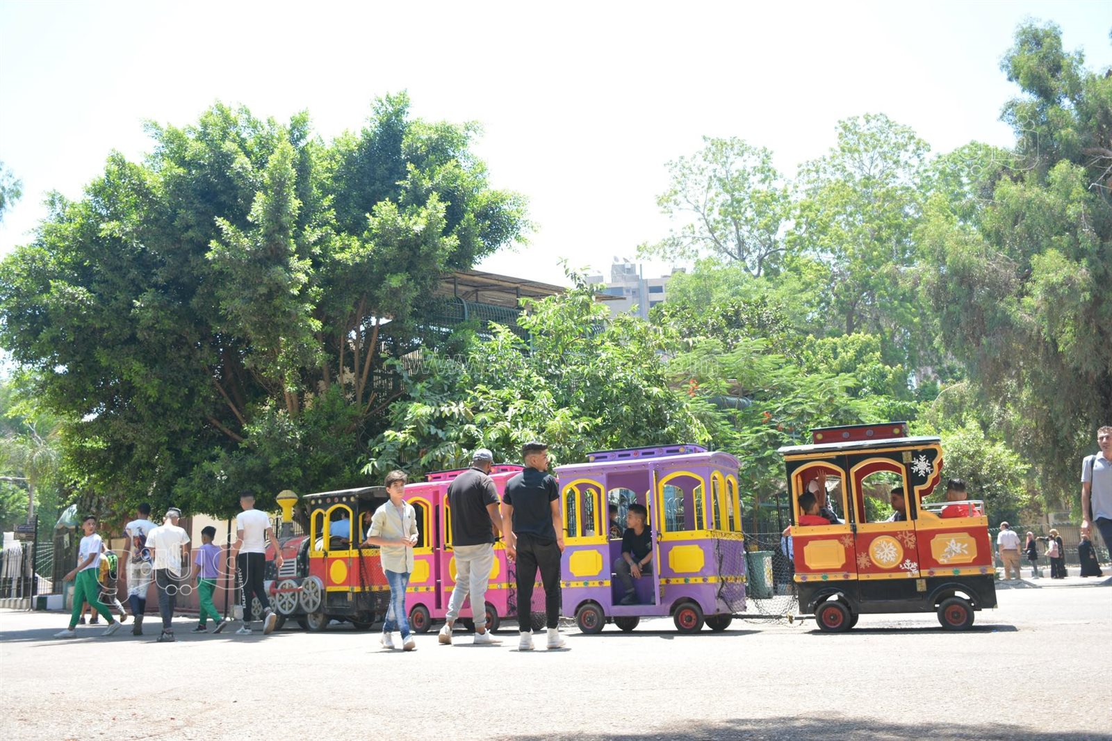 حديقة الحيوان أبرز مزارات المواطنين للاحتفال بالعيد (41)