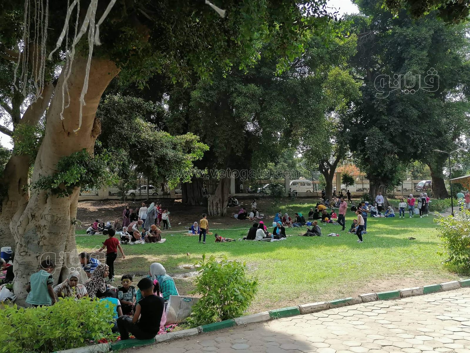 قعدة النيل والملاهي.. أبرز مظاهر احتفال زوار القناطر الخيرية بثالث أيام العيد (20)