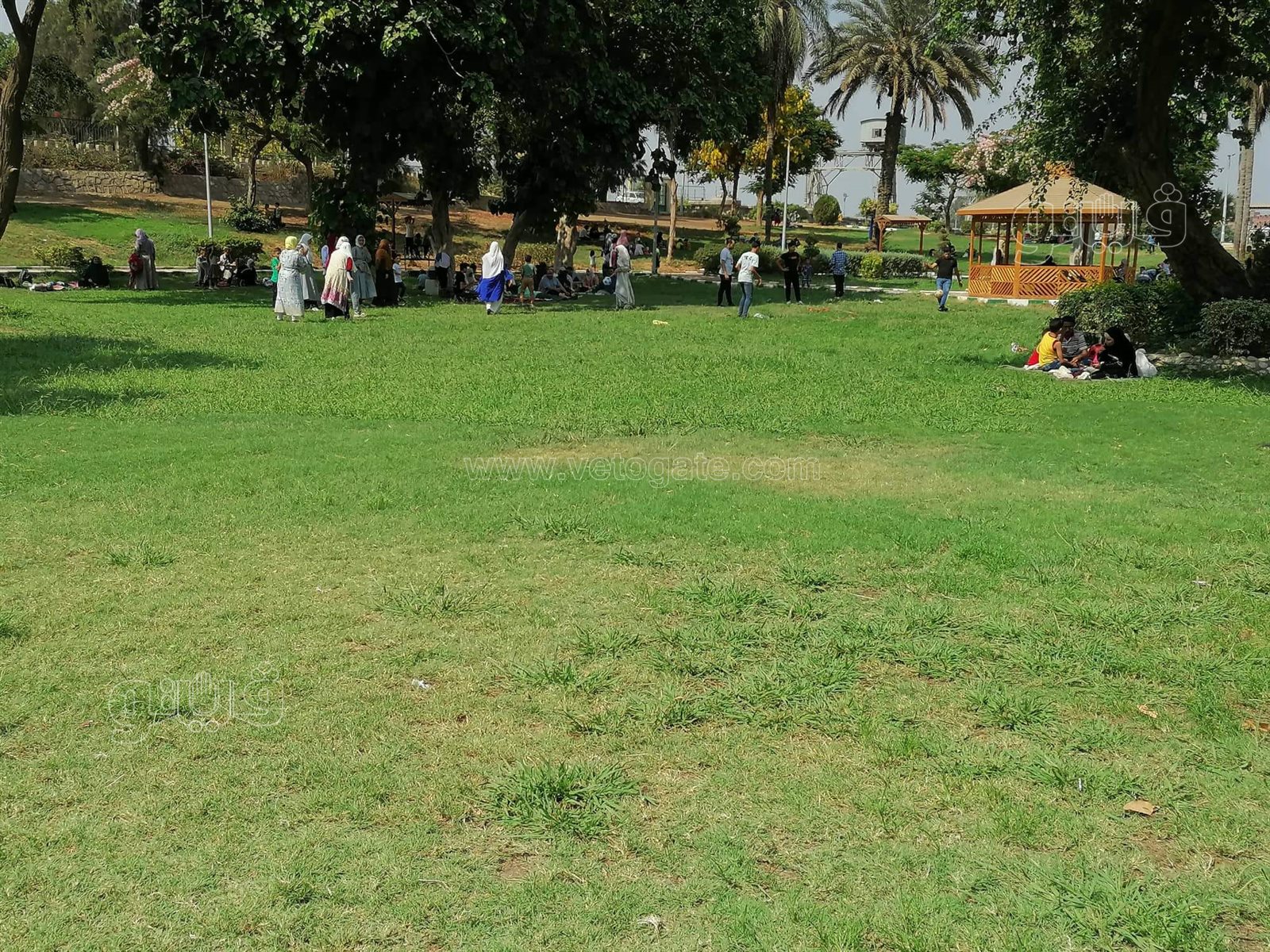 قعدة النيل والملاهي.. أبرز مظاهر احتفال زوار القناطر الخيرية بثالث أيام العيد (42)