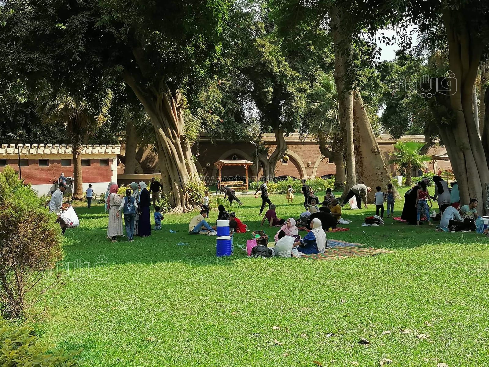 قعدة النيل والملاهي.. أبرز مظاهر احتفال زوار القناطر الخيرية بثالث أيام العيد (55)