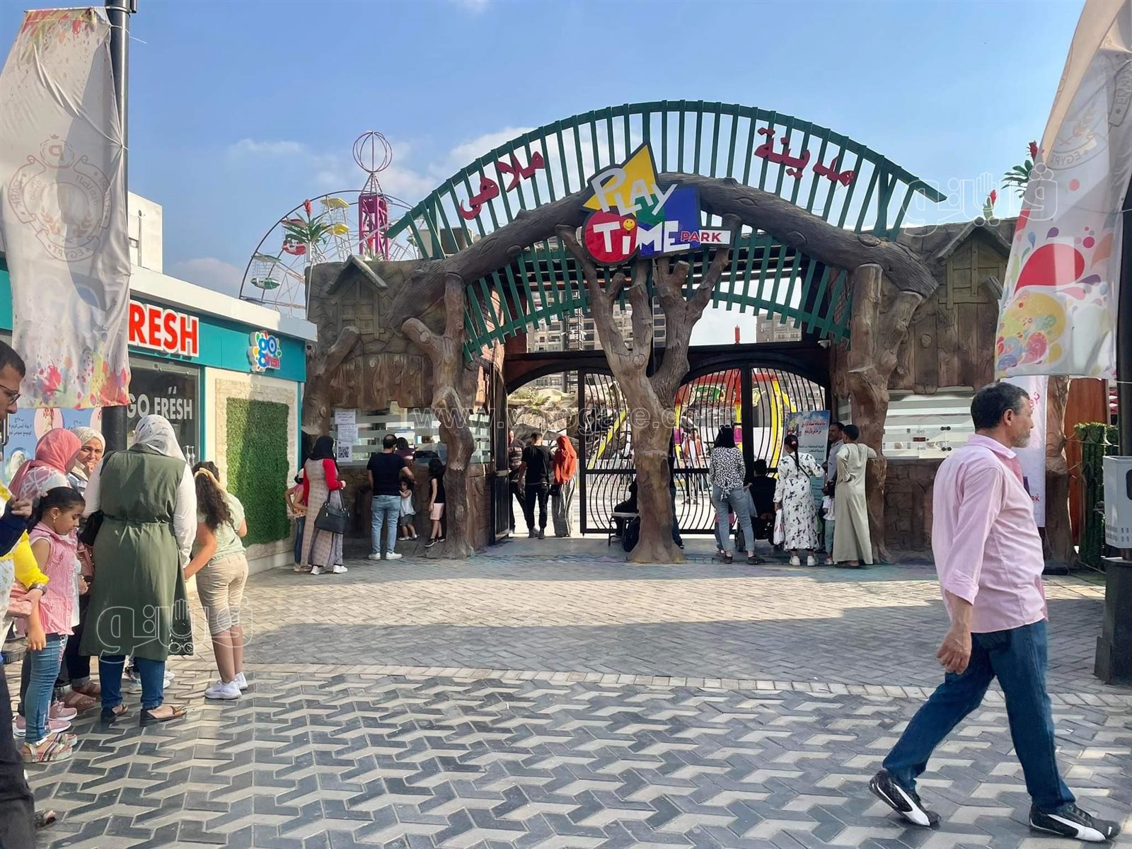 متنزه الطاهرة فسحة كل الأعمار في العيد (8)