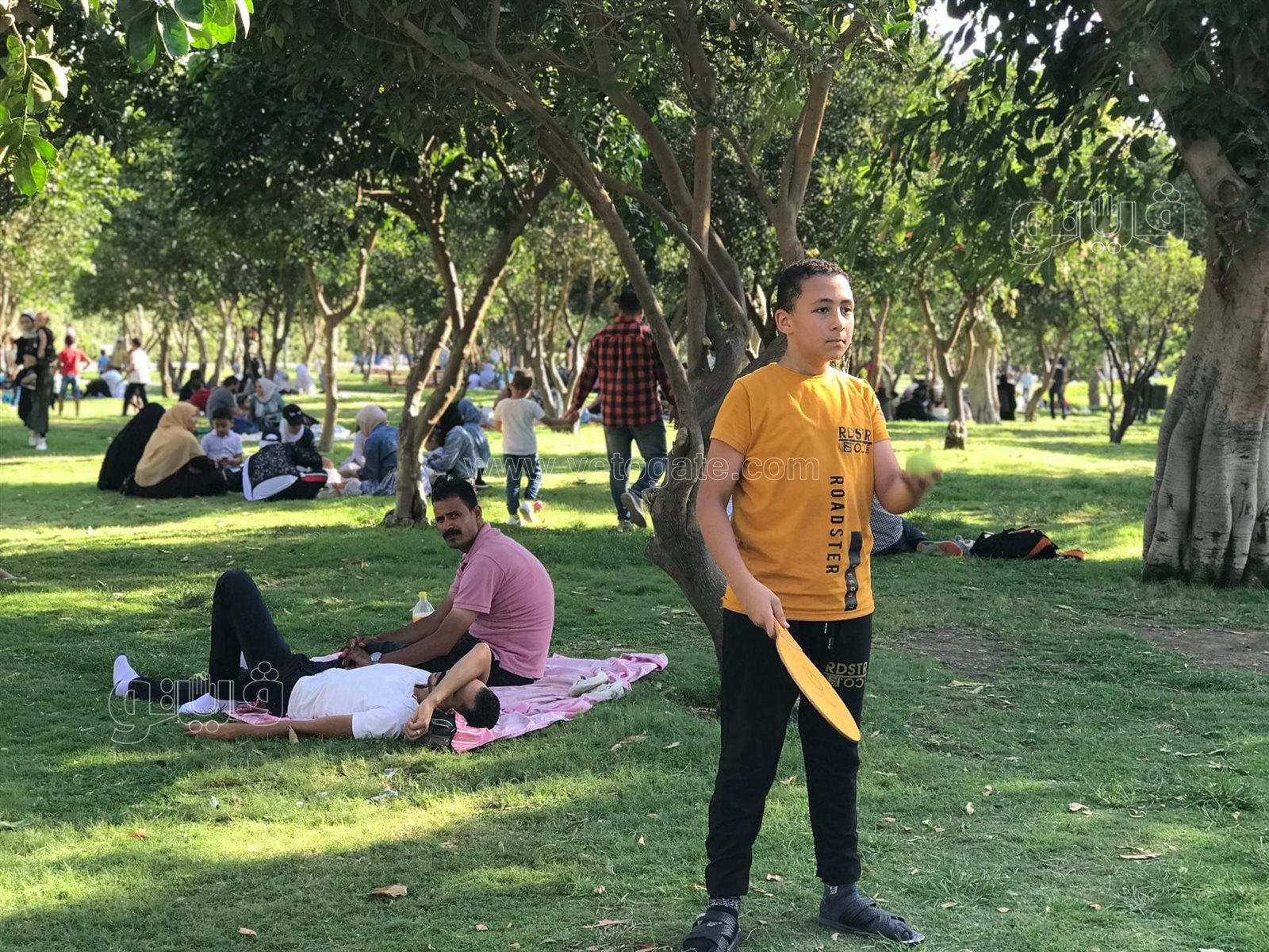 كرة القدم والباتيناج يسيطران على احتفالات إجازة العيد بحديقة الأزهر (3)