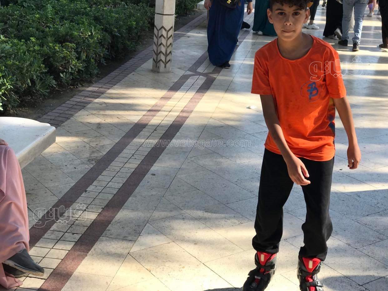 كرة القدم والباتيناج يسيطران على احتفالات إجازة العيد بحديقة الأزهر (6)